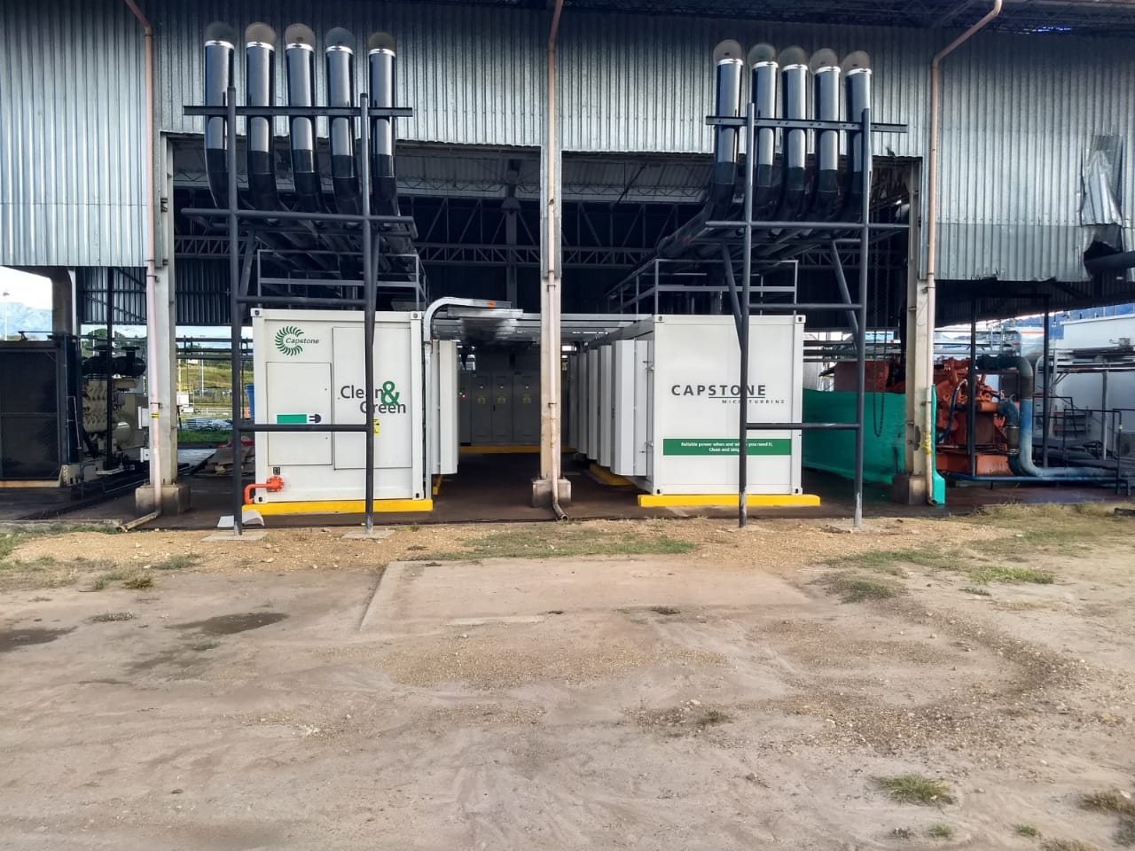 Instalación de energía Supernova