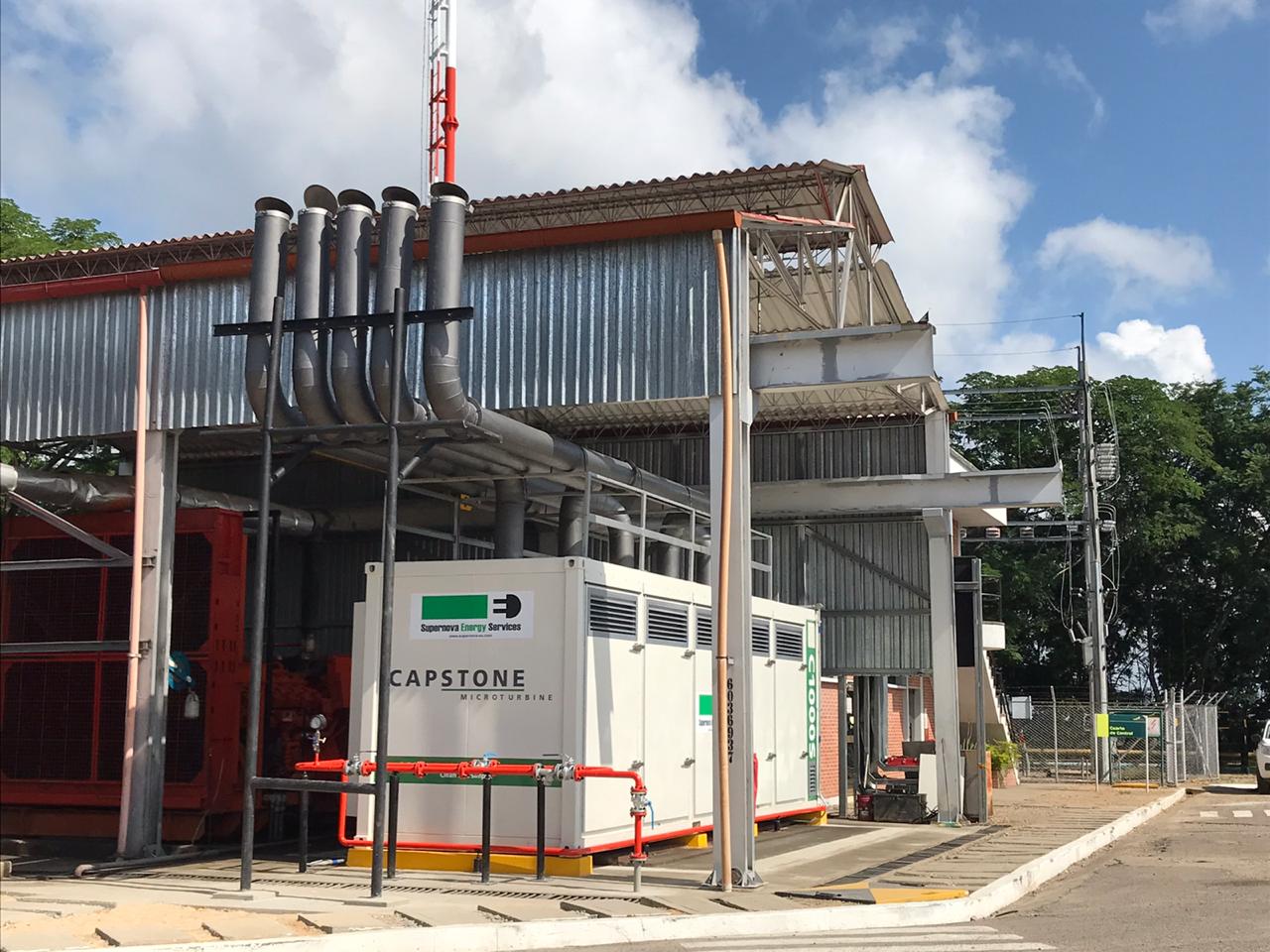 Instalación de energía Supernova
